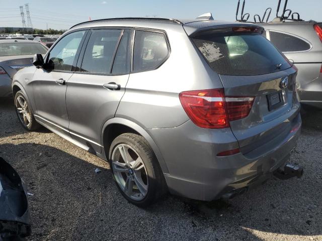 5UXWX7C58CL735722 - 2012 BMW X3 XDRIVE35I GRAY photo 2