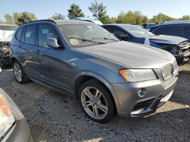 5UXWX7C58CL735722 - 2012 BMW X3 XDRIVE35I GRAY photo 4