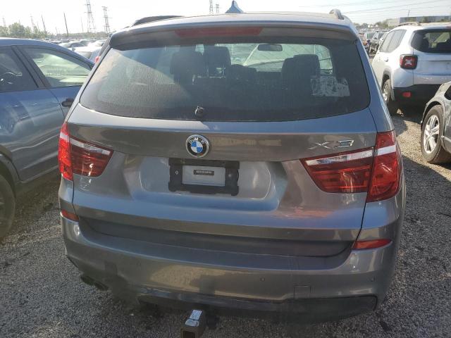 5UXWX7C58CL735722 - 2012 BMW X3 XDRIVE35I GRAY photo 6