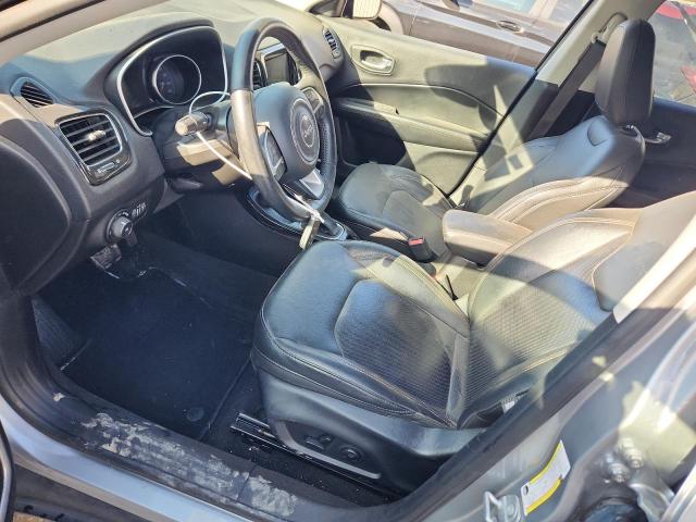 3C4NJDCB2KT596273 - 2019 JEEP COMPASS LIMITED Մոխրագույն լուսանկար 7
