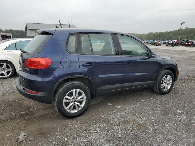 WVGBV7AX3DW539578 - 2013 VOLKSWAGEN TIGUAN S BLUE photo 3