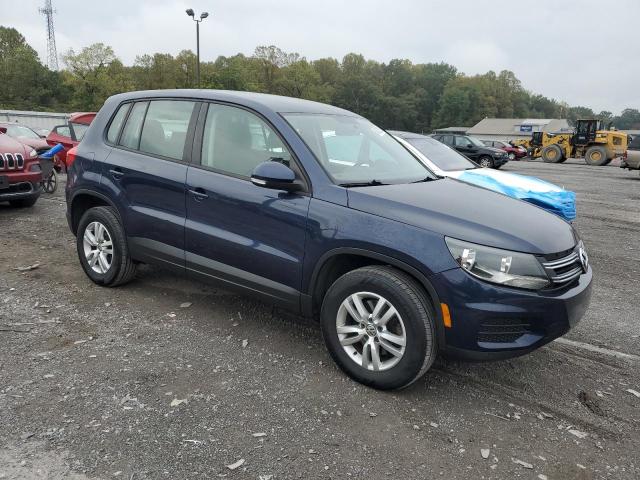 WVGBV7AX3DW539578 - 2013 VOLKSWAGEN TIGUAN S BLUE photo 4