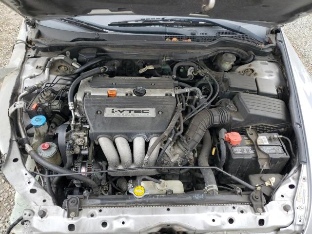 JHMCM56664C002378 - 2004 HONDA ACCORD EX ვერცხლისფერი ფოტო 11