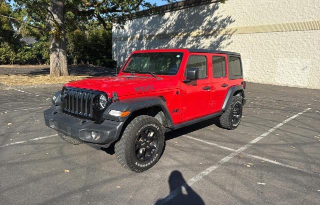 1C4HJXDG1LW251062 - 2020 JEEP WRANGLER U SPORT Կարմիր լուսանկար 2