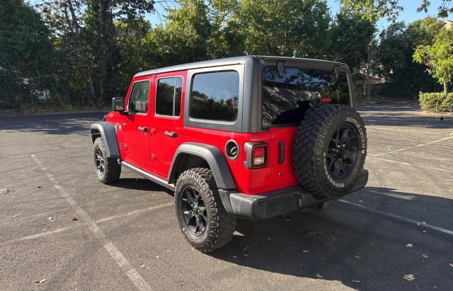 1C4HJXDG1LW251062 - 2020 JEEP WRANGLER U SPORT Կարմիր լուսանկար 3