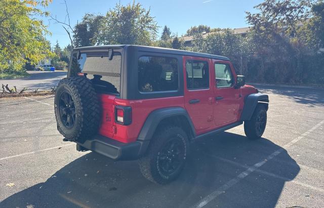 1C4HJXDG1LW251062 - 2020 JEEP WRANGLER U SPORT Կարմիր լուսանկար 4