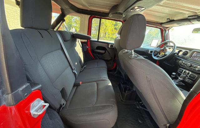 1C4HJXDG1LW251062 - 2020 JEEP WRANGLER U SPORT Կարմիր լուսանկար 6