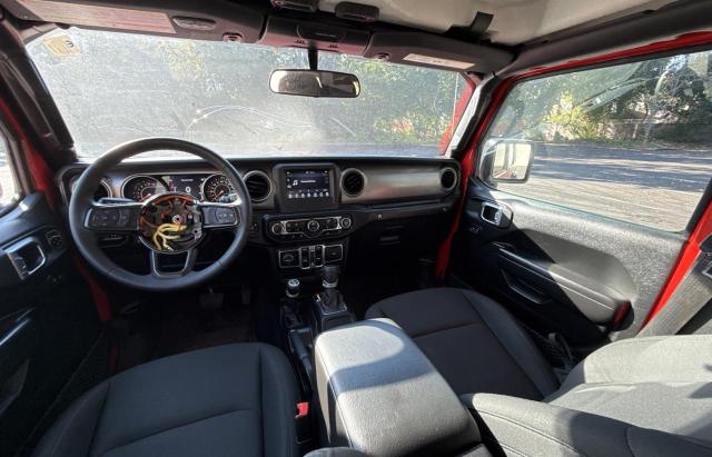 1C4HJXDG1LW251062 - 2020 JEEP WRANGLER U SPORT Կարմիր լուսանկար 9