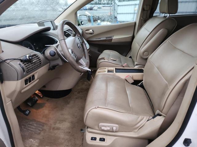 5N1BV28UX7N139218 - 2007 NISSAN QUEST S თეთრი ფოტო 7
