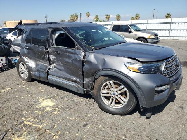 1FMSK7DH4NGB74630 - 2022 FORD EXPLORER XLT CHARCOAL photo 4