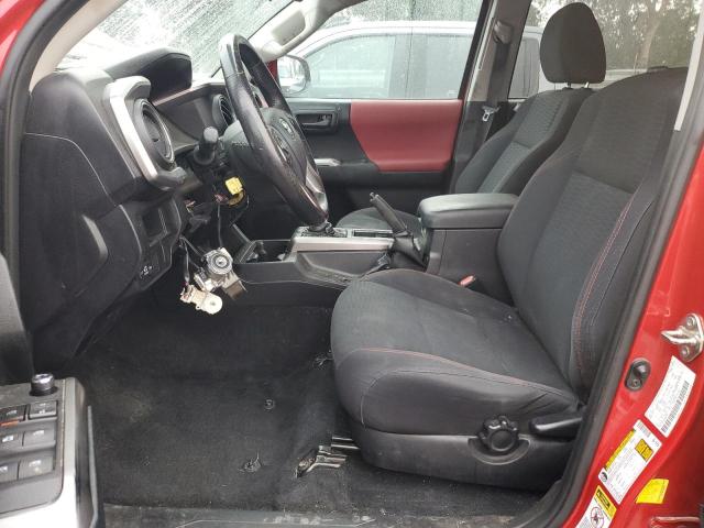 3TMDZ5BN9GM009901 - 2016 TOYOTA TACOMA DOUBLE CAB 红色 照片 7