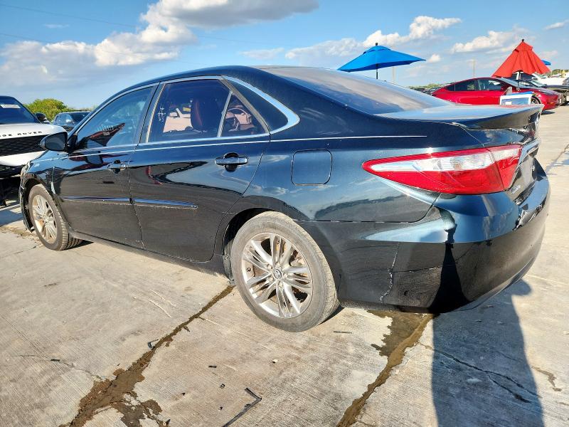 4T1BF1FK6FU074767 - 2015 TOYOTA CAMRY SE LE Սև լուսանկար 2