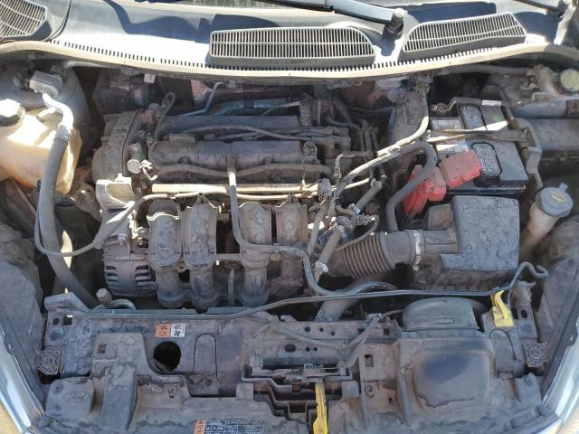 3FADP4EJXJM110757 - 2018 FORD FIESTA SE ვერცხლისფერი ფოტო 11