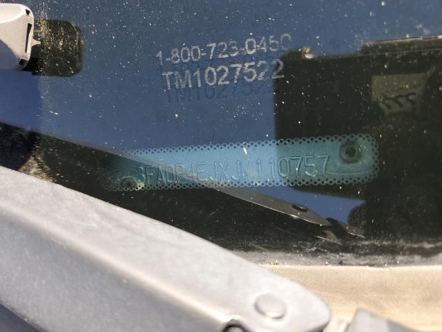 3FADP4EJXJM110757 - 2018 FORD FIESTA SE ვერცხლისფერი ფოტო 12