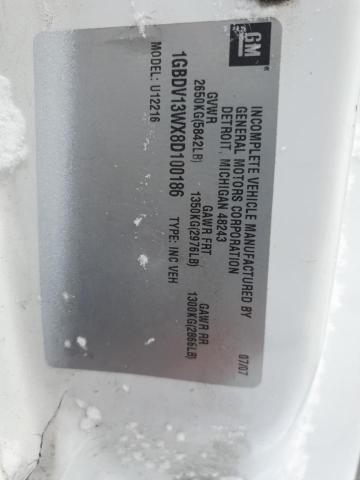 1GBDV13WX8D100186 - 2008 CHEVROLET UPLANDER INCOMPLETE 白色 照片 14