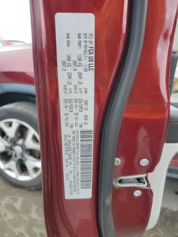 3C4NJDCB3LT182436 - 2020 JEEP COMPASS LIMITED RED photo 13