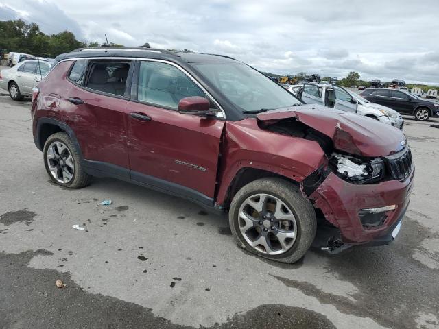 3C4NJDCB3LT182436 - 2020 JEEP COMPASS LIMITED RED photo 4