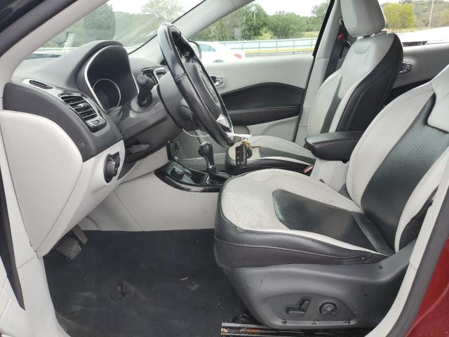 3C4NJDCB3LT182436 - 2020 JEEP COMPASS LIMITED RED photo 7