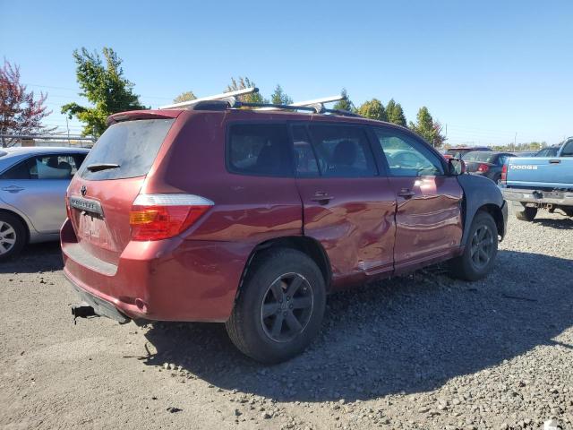 JTEDA41A292007039 - 2009 TOYOTA HIGHLANDER 勃艮第红 照片 3