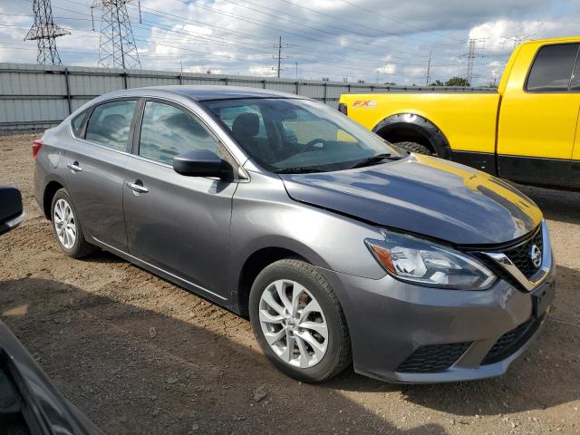 3N1AB7AP2JL639328 - 2018 NISSAN SENTRA S 灰色 照片 4