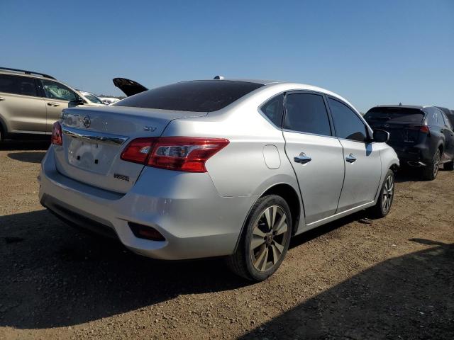 3N1AB7AP7KY444345 - 2019 NISSAN SENTRA S SILVER photo 3