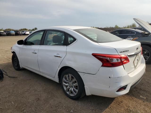 3N1AB7AP5KY383318 - 2019 NISSAN SENTRA S WHITE photo 2