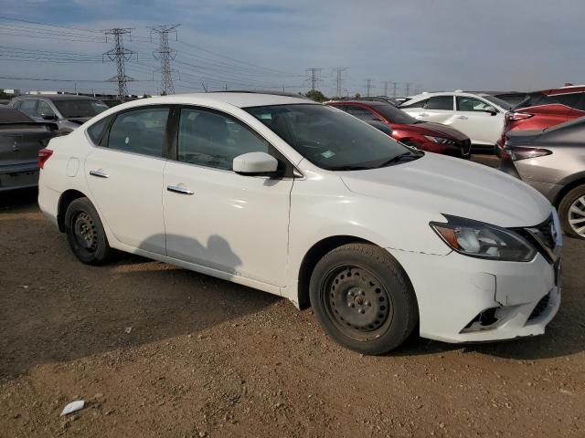 3N1AB7AP5KY383318 - 2019 NISSAN SENTRA S WHITE photo 4