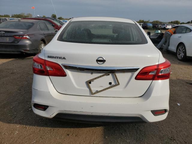 3N1AB7AP5KY383318 - 2019 NISSAN SENTRA S WHITE photo 6