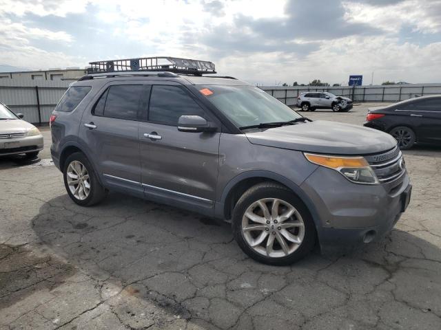1FM5K7F96DGB89891 - 2013 FORD EXPLORER LIMITED CHARCOAL photo 4