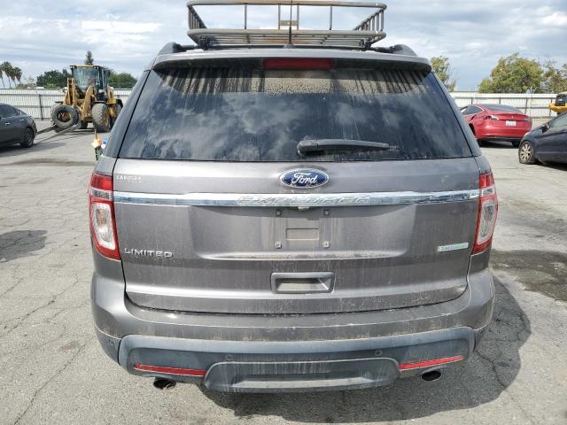 1FM5K7F96DGB89891 - 2013 FORD EXPLORER LIMITED CHARCOAL photo 6