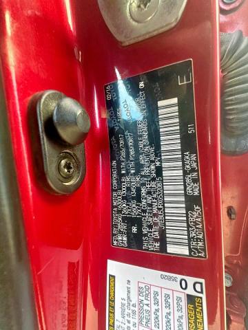 JTEBU5JRXG5320815 - 2016 TOYOTA 4RUNNER SR5/SR5 PREMIUM RED photo 10