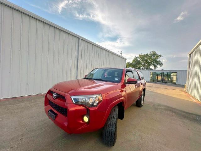 JTEBU5JRXG5320815 - 2016 TOYOTA 4RUNNER SR5/SR5 PREMIUM RED photo 2