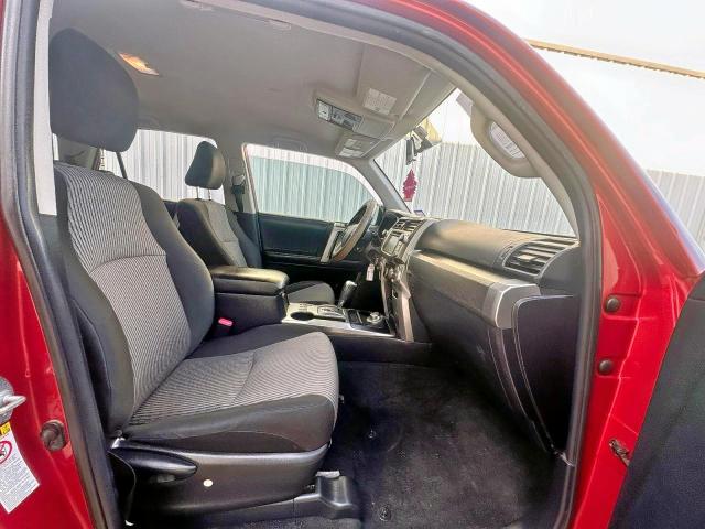 JTEBU5JRXG5320815 - 2016 TOYOTA 4RUNNER SR5/SR5 PREMIUM RED photo 5