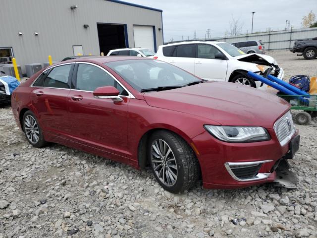 3LN6L5D98HR608153 - 2017 LINCOLN MKZ SELECT RED photo 4