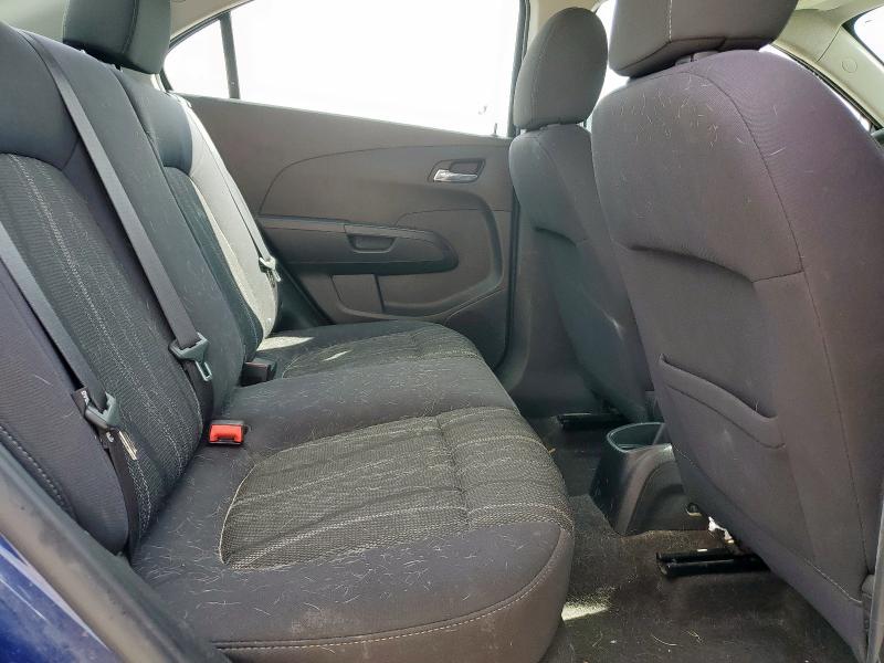 1G1JC5SH5E4181830 - 2014 CHEVROLET SONIC LT BLUE photo 10