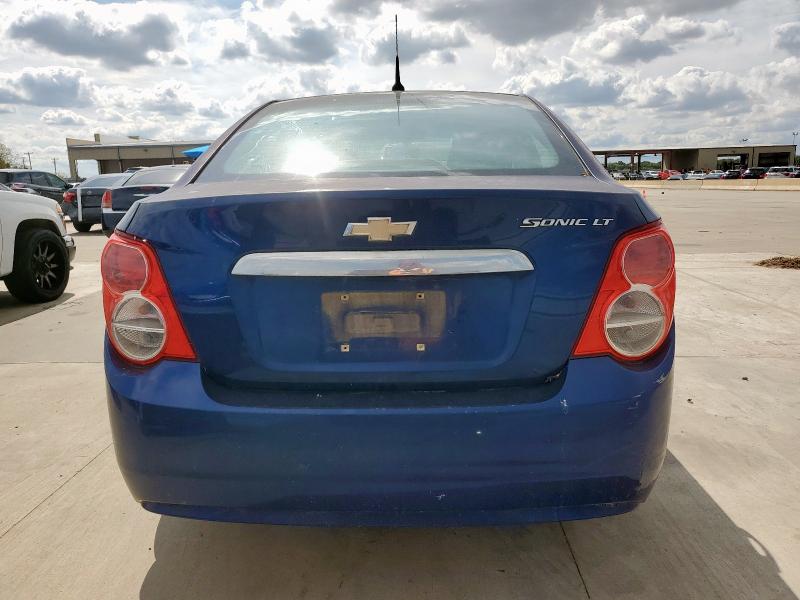 1G1JC5SH5E4181830 - 2014 CHEVROLET SONIC LT BLUE photo 6