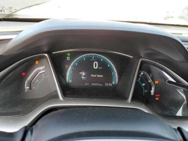 19XFC2F76JE200455 - 2018 HONDA CIVIC EX BLACK photo 9