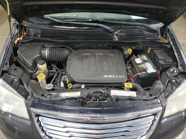 2A4RR8DG8BR750056 - 2011 CHRYSLER TOWN & COU TOURING L CHARCOAL photo 12
