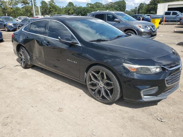 1G1ZE5ST4GF210162 - 2016 CHEVROLET MALIBU LT BLACK photo 4