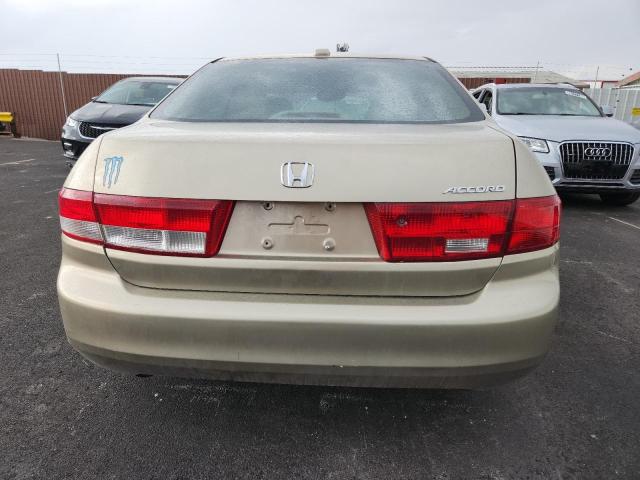 1HGCM66575A054230 - 2005 HONDA ACCORD EX GOLD photo 6