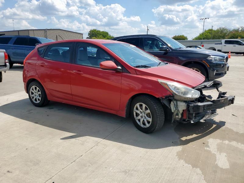 KMHCT5AE7CU009363 - 2012 HYUNDAI ACCENT GLS 红色 照片 4
