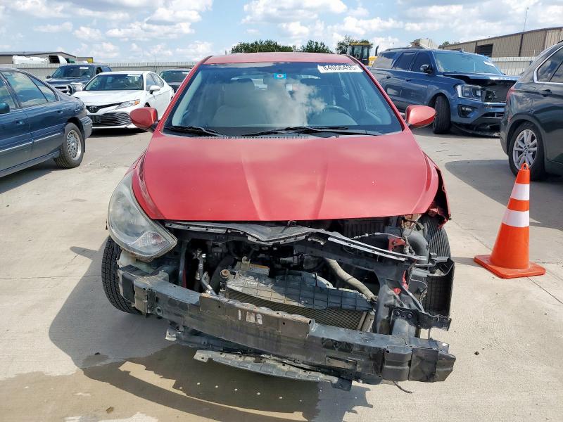 KMHCT5AE7CU009363 - 2012 HYUNDAI ACCENT GLS 红色 照片 5