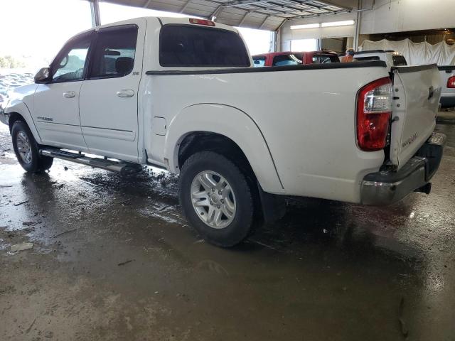 5TBET34126S544709 - 2006 TOYOTA TUNDRA DOUBLE CAB SR5 WHITE photo 2