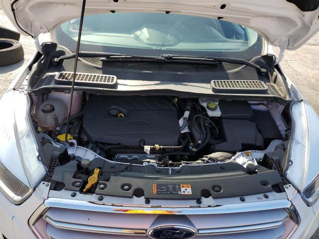 1FMCU9GDXJUB59001 - 2018 FORD ESCAPE SE WHITE photo 12