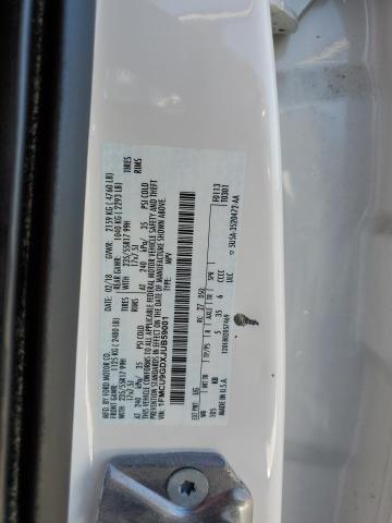 1FMCU9GDXJUB59001 - 2018 FORD ESCAPE SE WHITE photo 14