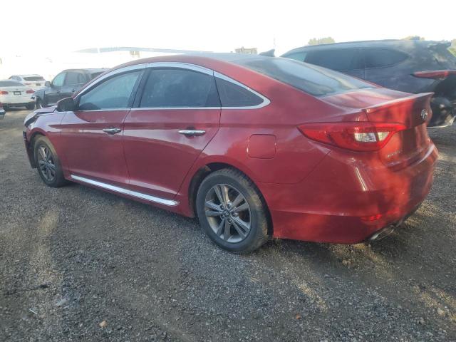 5NPE34AF8HH564100 - 2017 HYUNDAI SONATA SPORT RED photo 2