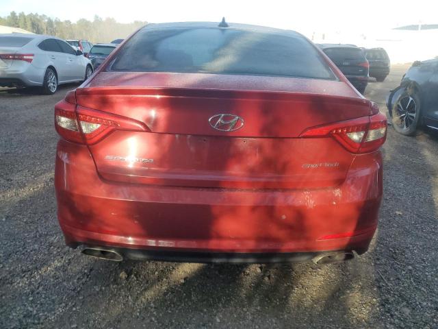 5NPE34AF8HH564100 - 2017 HYUNDAI SONATA SPORT RED photo 6