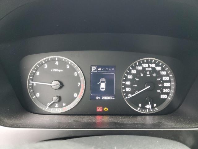 5NPE34AF8HH564100 - 2017 HYUNDAI SONATA SPORT RED photo 9