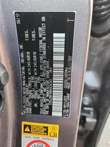 5TDJZRFH9HS434342 - 2017 TOYOTA HIGHLANDER SE GRAY photo 14