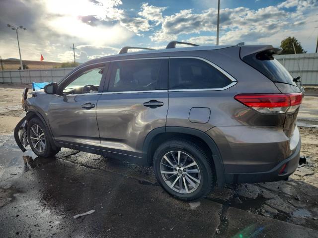 5TDJZRFH9HS434342 - 2017 TOYOTA HIGHLANDER SE GRAY photo 2